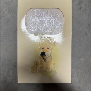 Precious Moments Keepsake Edition Bible - Cream Cover